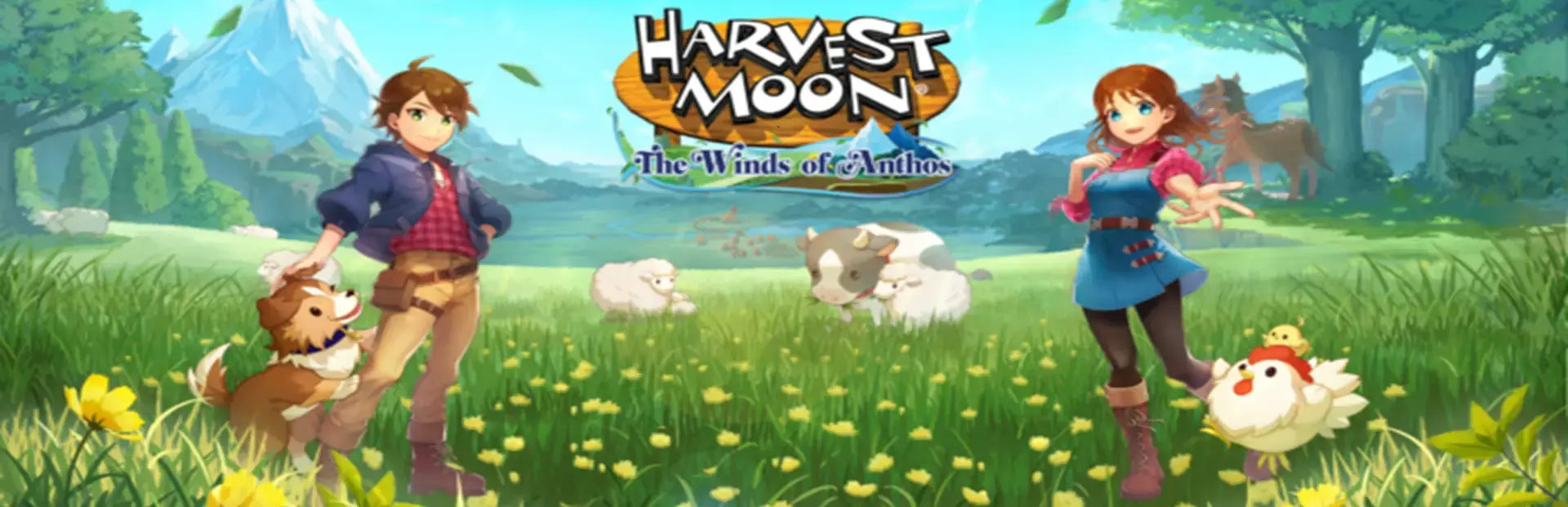 Harvest Moon: The Winds of Anthos background