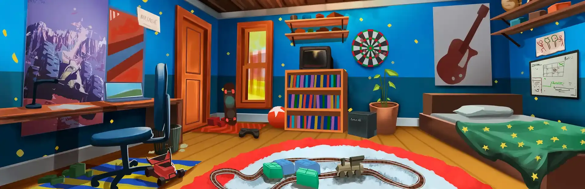 Indoor Baseball background