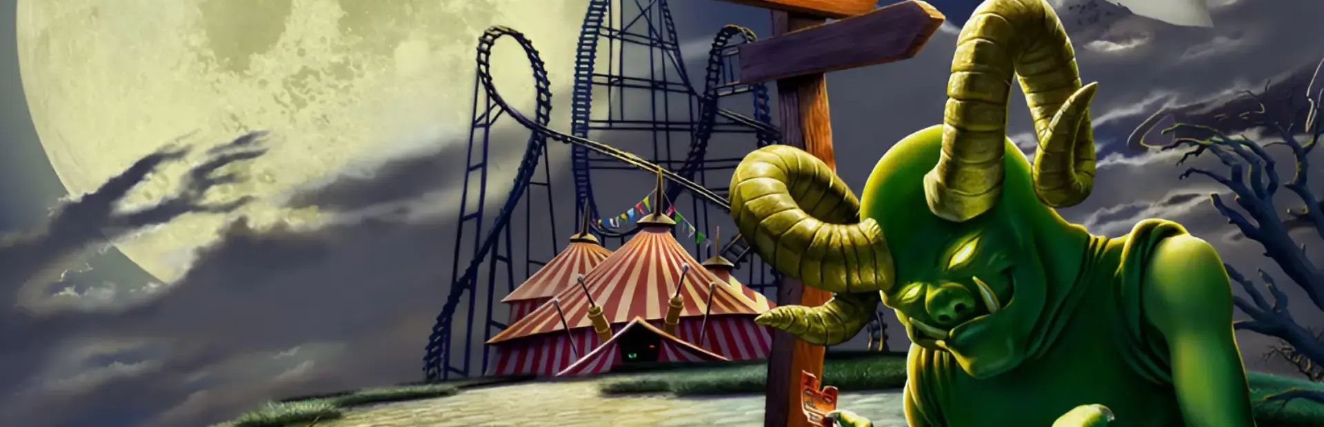 Goosebumps: HorrorLand background