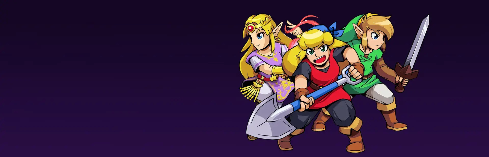 Cadence of Hyrule: Crypt of the NecroDancer Featuring the Legend of Zelda background