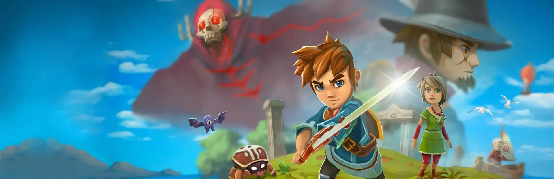 Oceanhorn 3: Legend of the Shadow Sea background