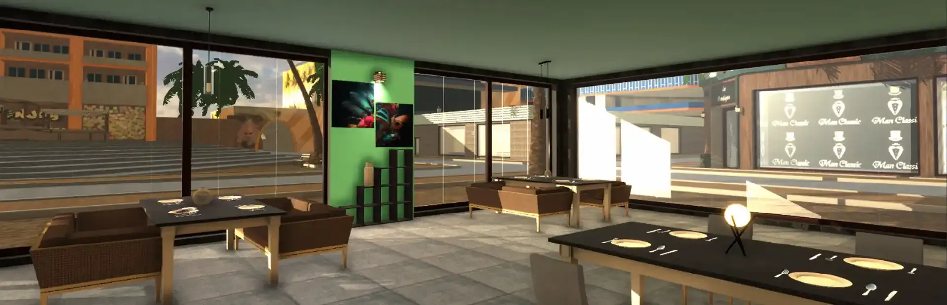 Restaurant Battle background