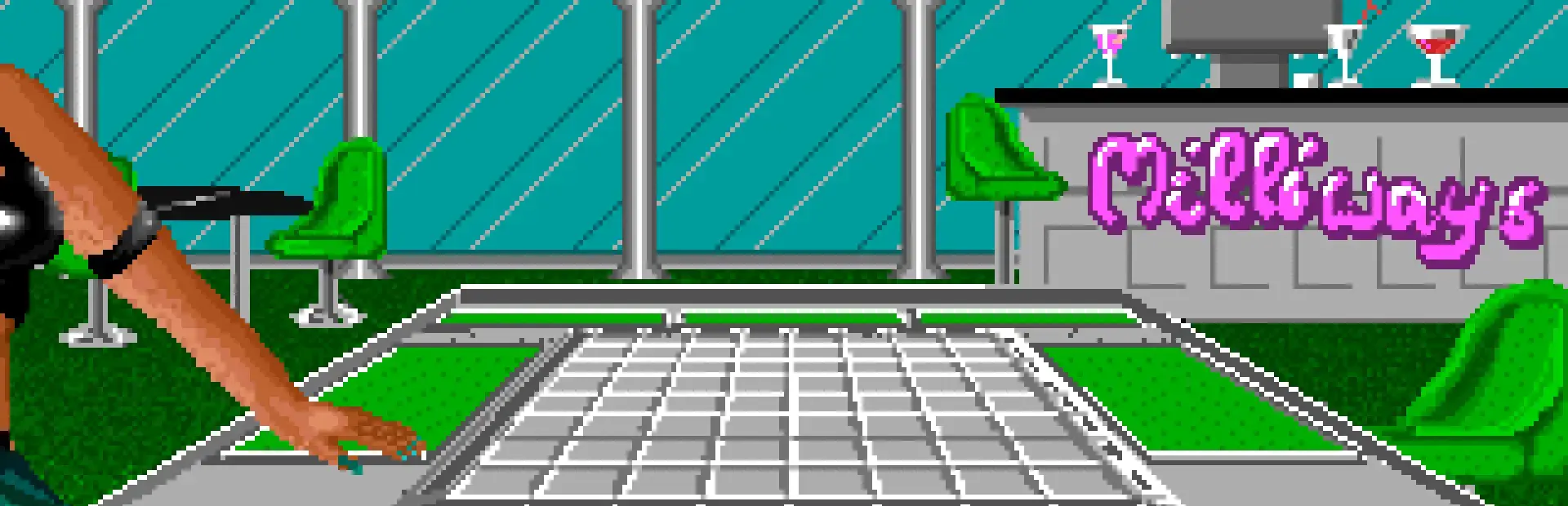Matrix: Gridrunner 2 background