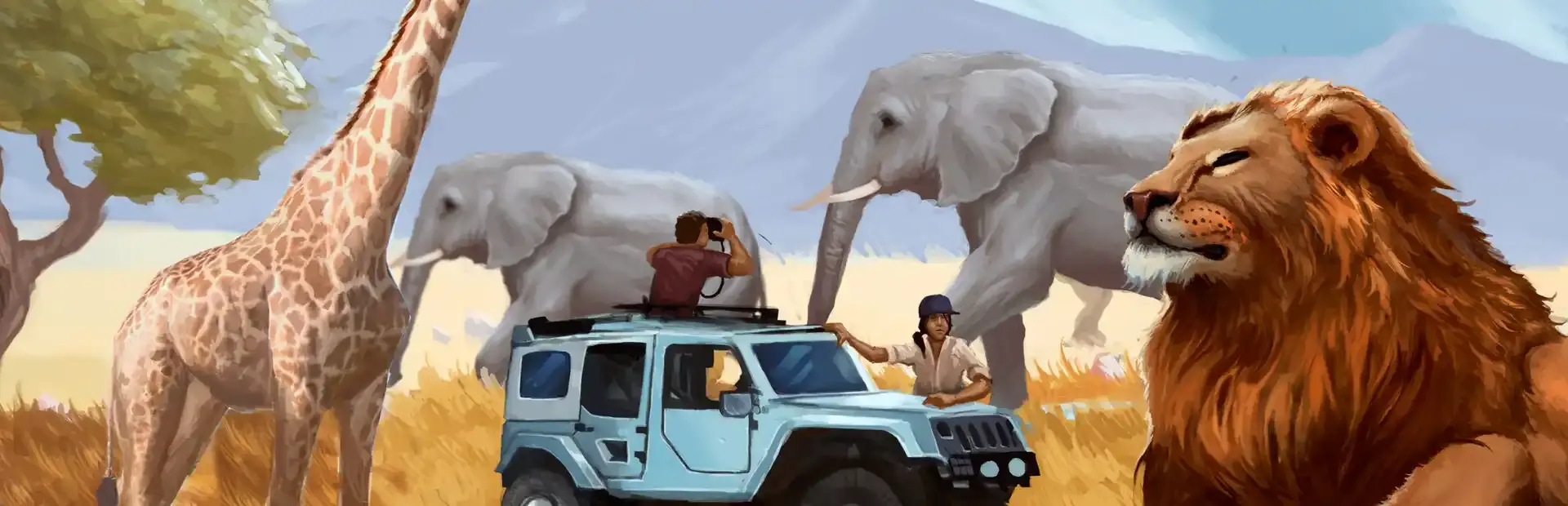 Safari Pinball background