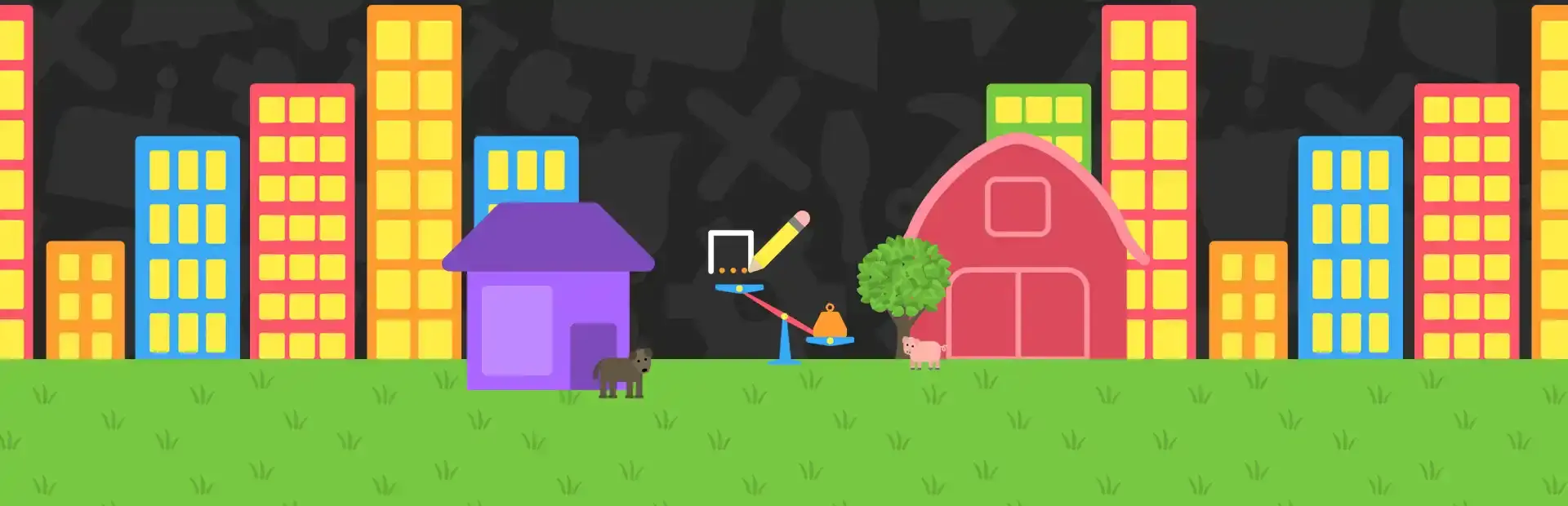 Squiggle Drop background