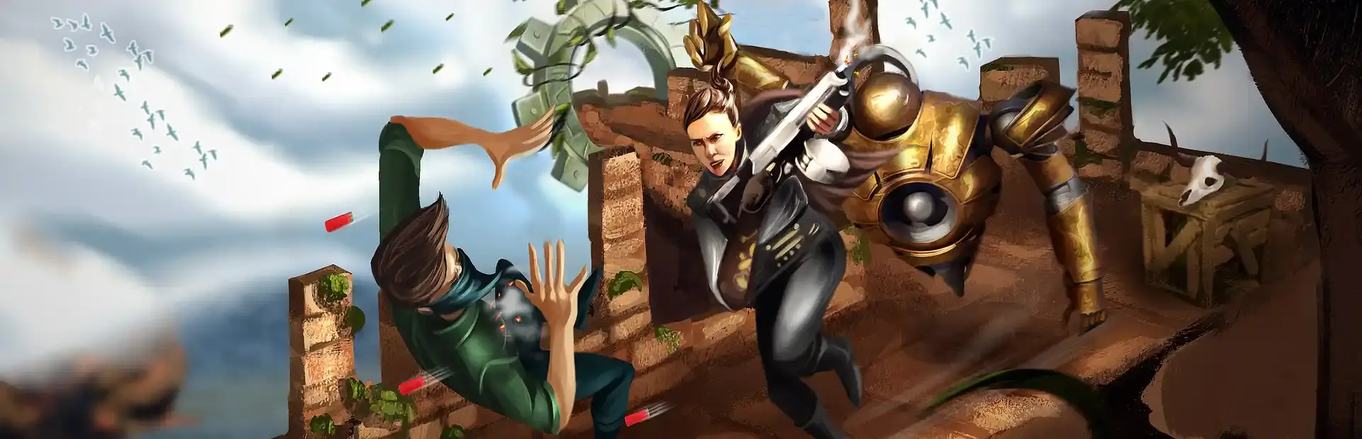 Rogue Runner background