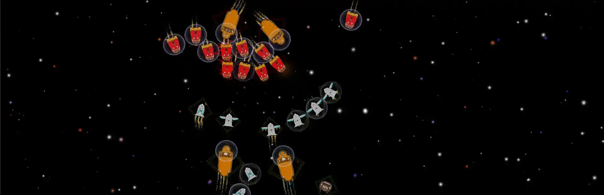 SpaceShips background