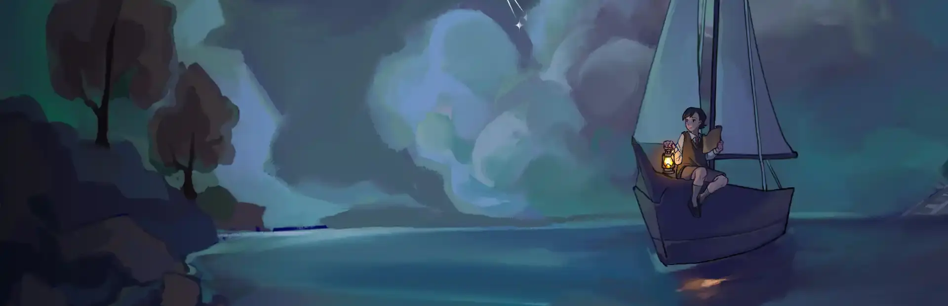 Grey Wake background