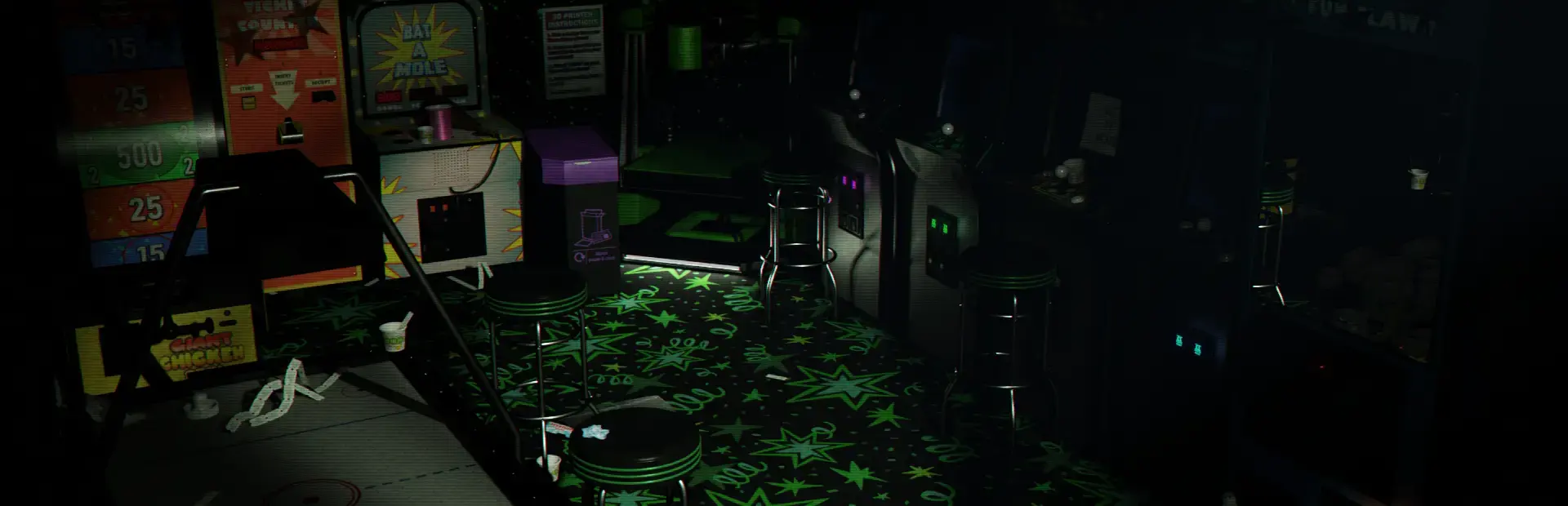 Popgoes Arcade background