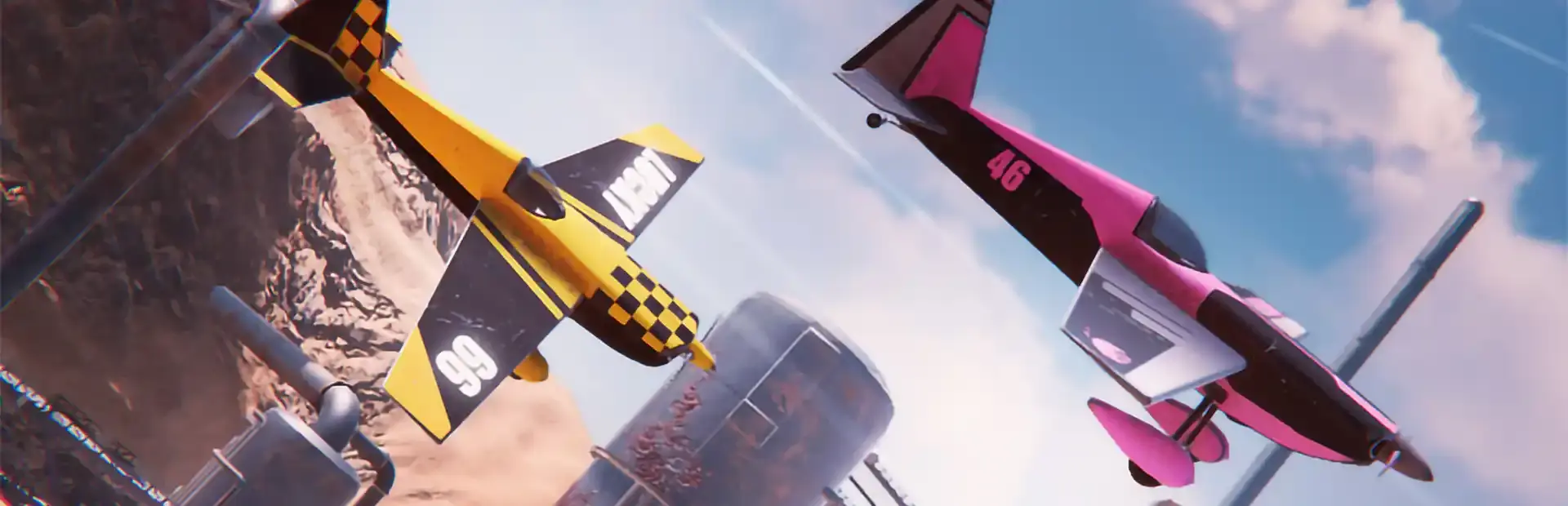 Airplane Racer 2021 background
