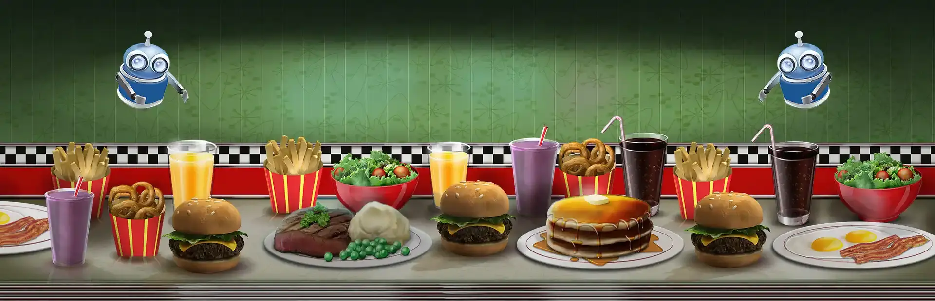 Burger Shop 3 background
