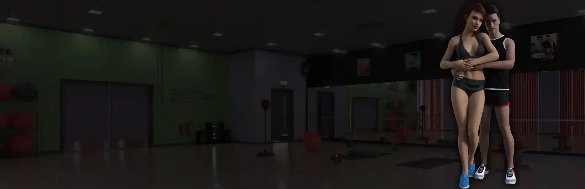 Sex Adventures: Cuckold Gym background
