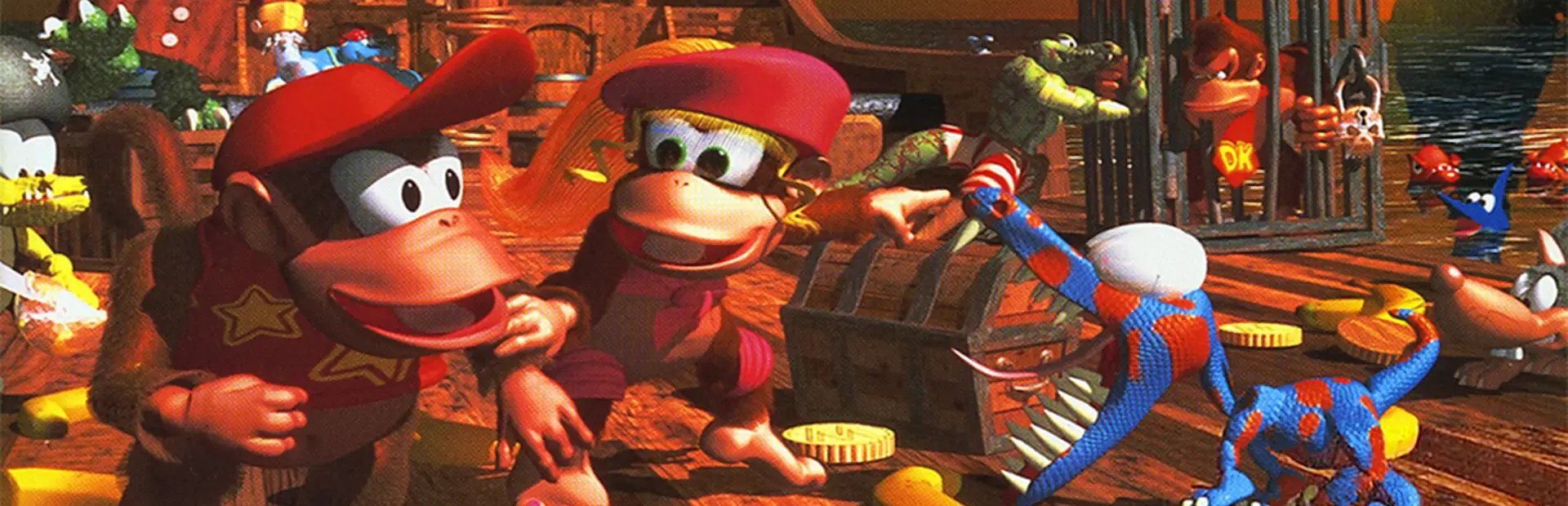 Donkey Kong Country 2: Diddy's Kong Quest background