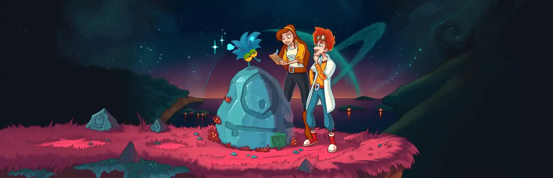 Elroy and the Aliens background