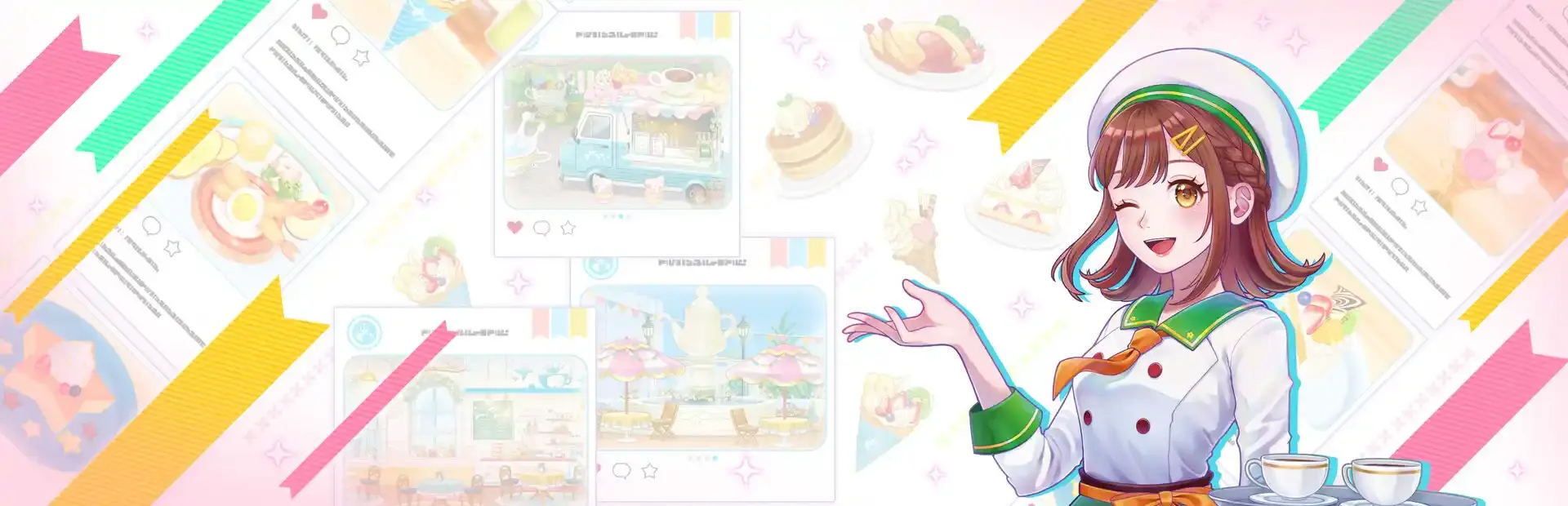 Debut Project: Cooking Cafe background