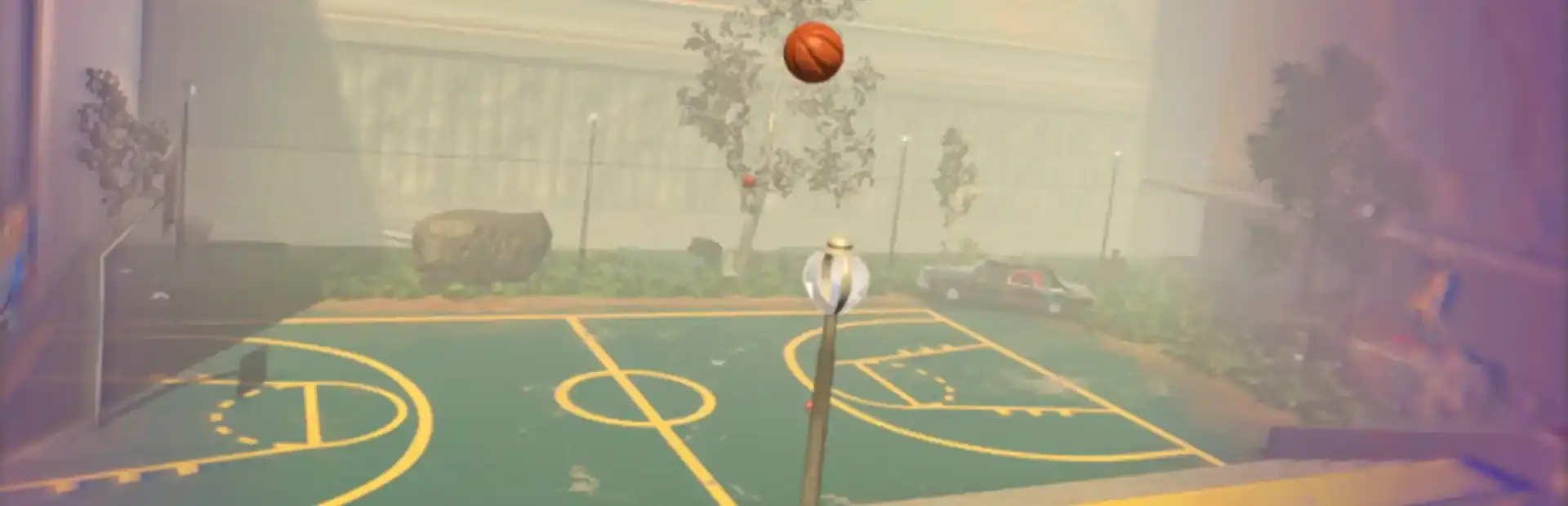 Urban Basketball VR background