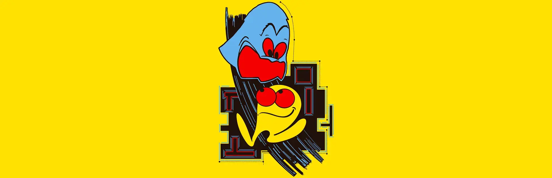 Pac-Man 4K background