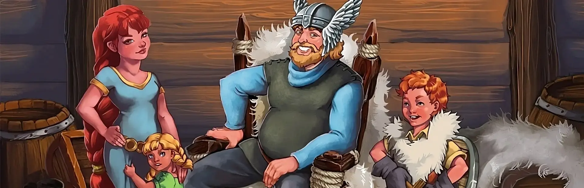 Viking Saga: New World background