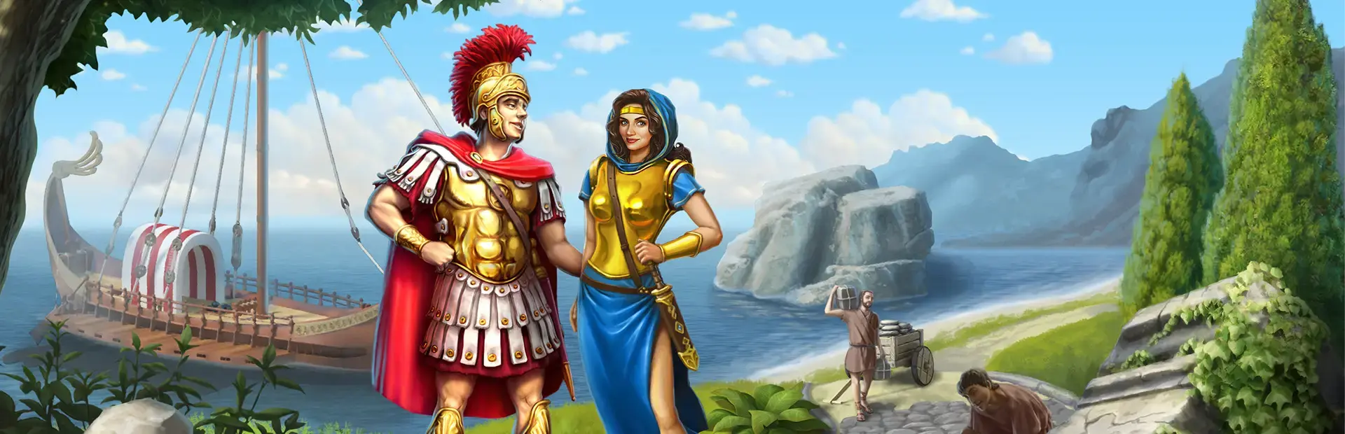 Roads of Rome: New Generation 3 - Collector's Edition background