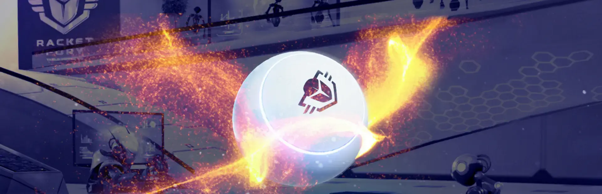 Racket Fury: Table Tennis VR background