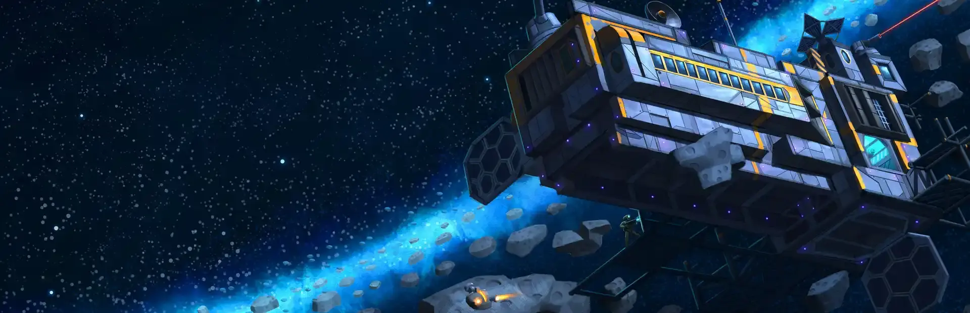 Deep Space Outpost background
