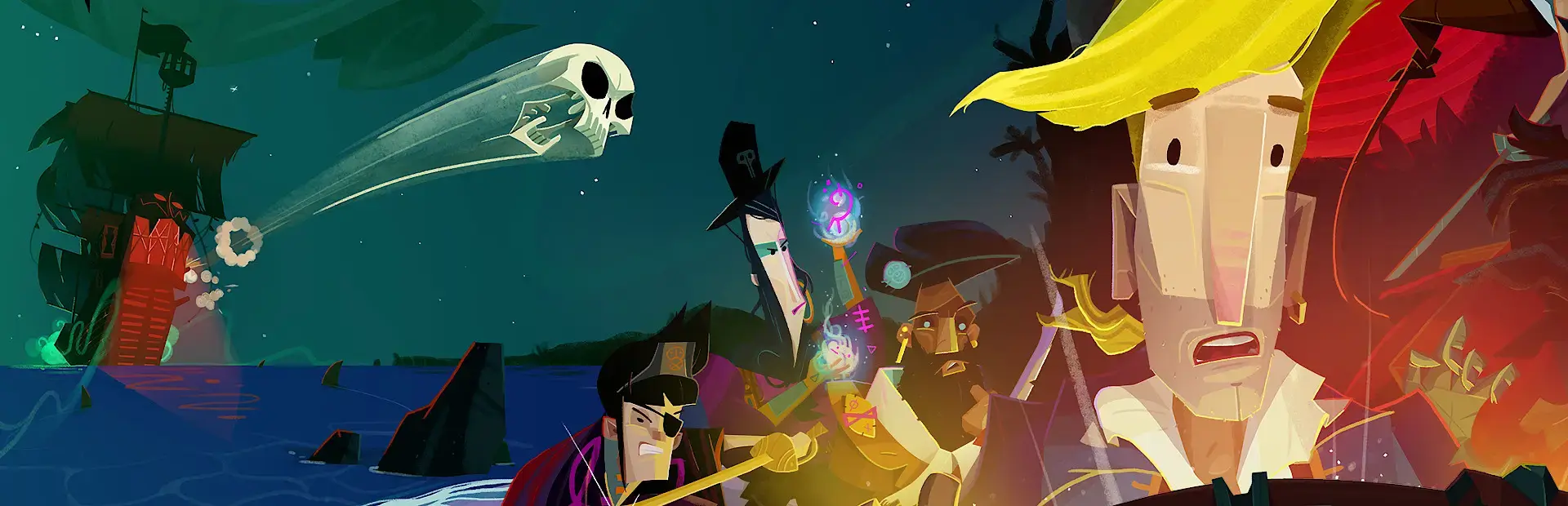 Return to Monkey Island background