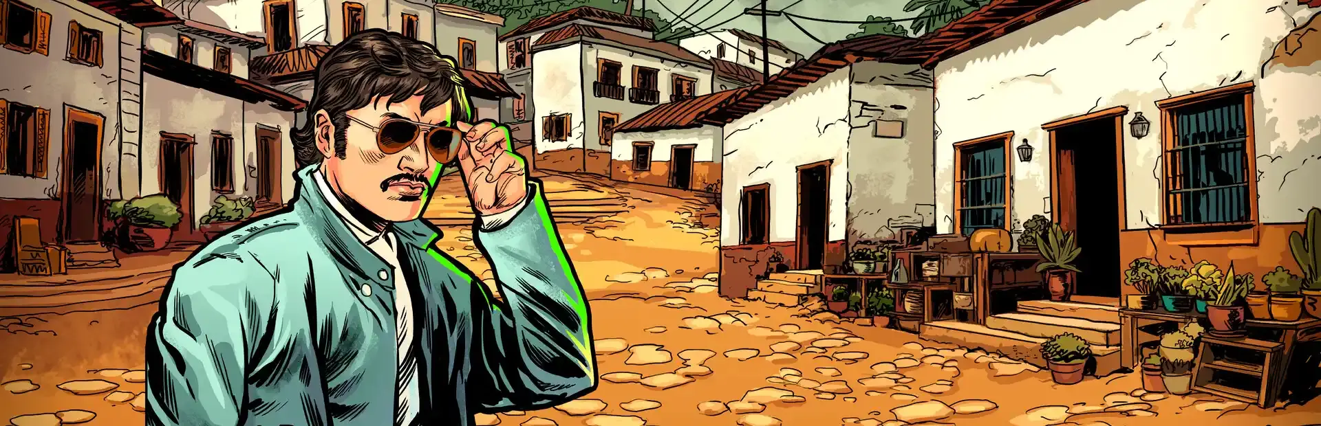 DDS x Narcos background
