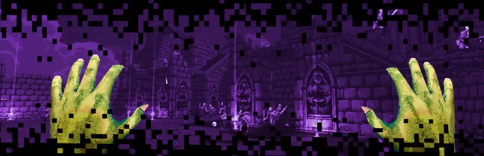 Cathedral 3-D background