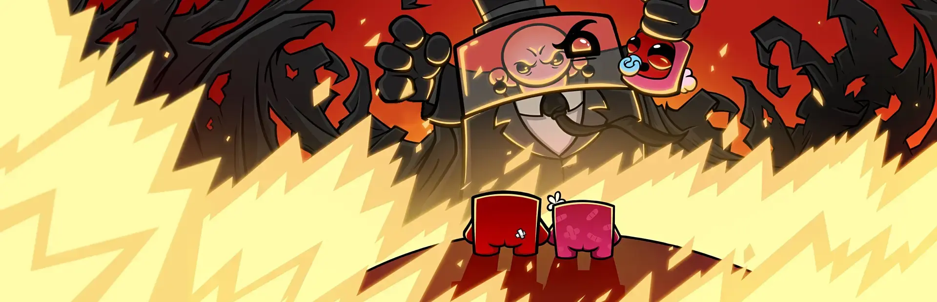 Super Meat Boy Forever background