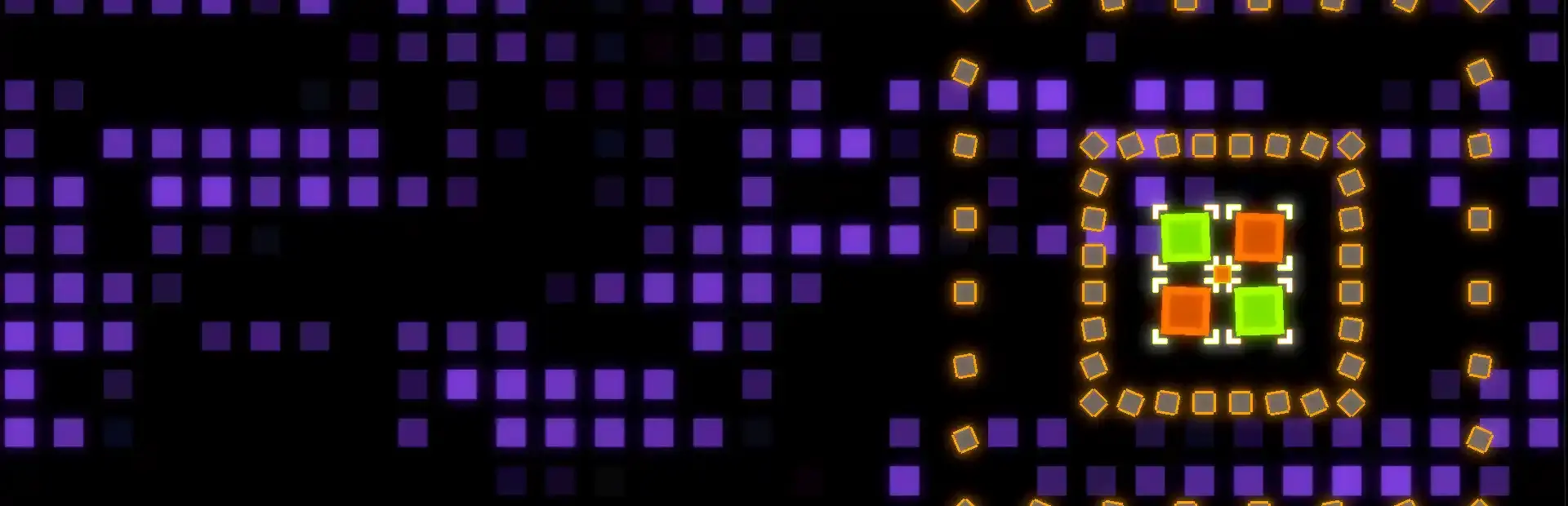 Just Random Squares background