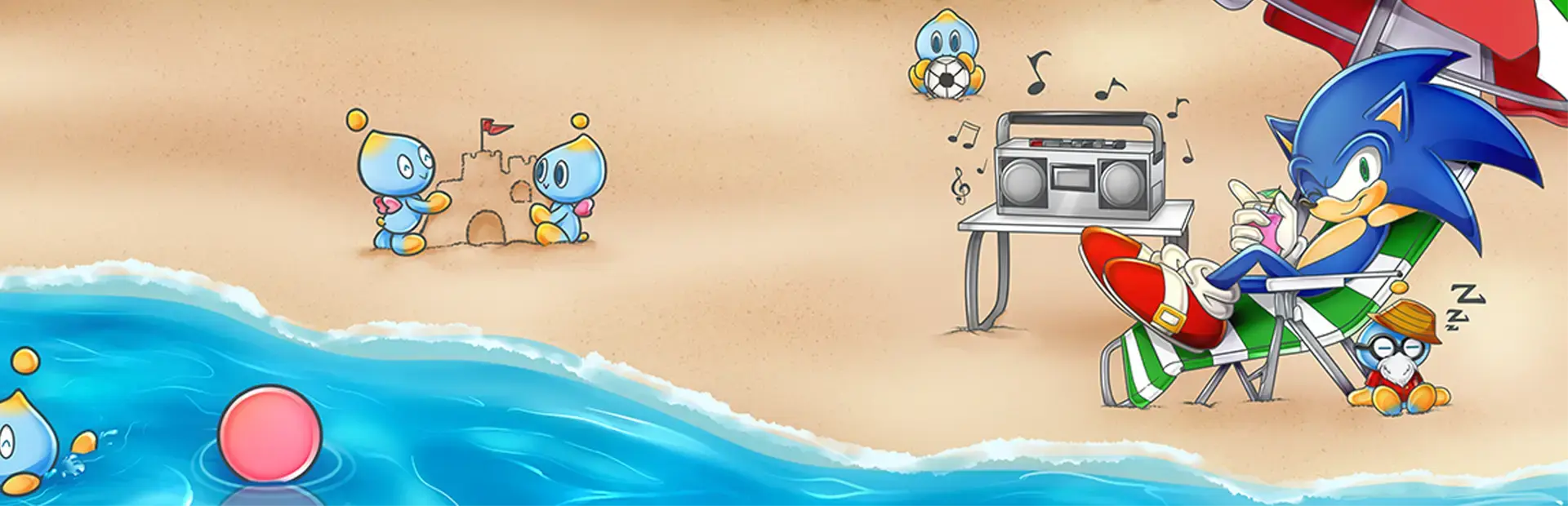 Chao Illust Club background