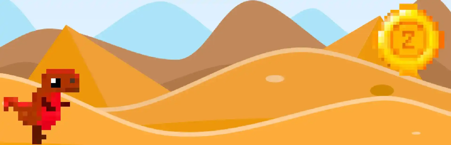 Ancient Dino Runner background