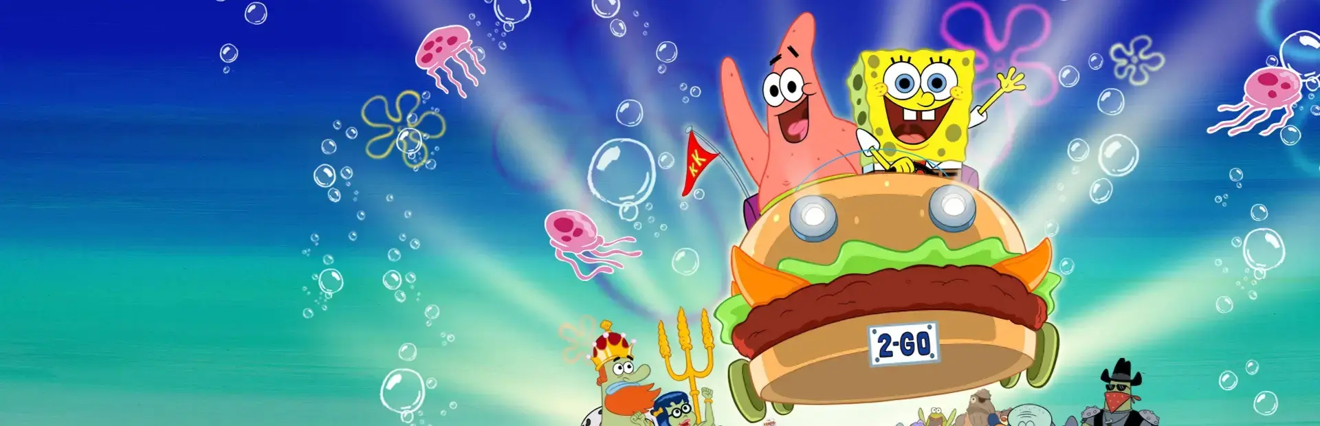 The SpongeBob SquarePants Movie 3D background