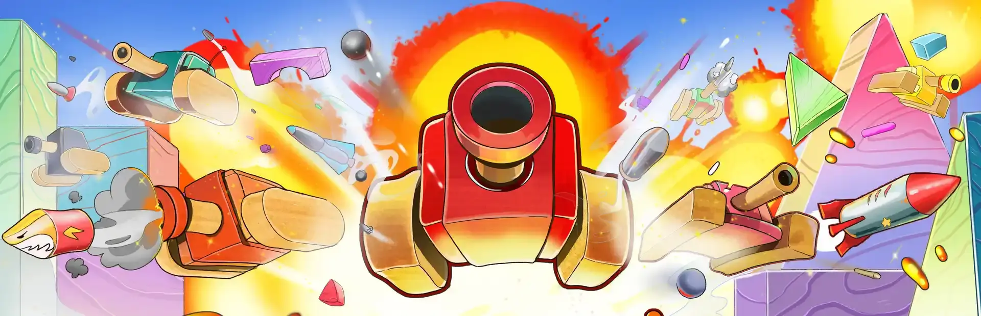 Toy Tanks background