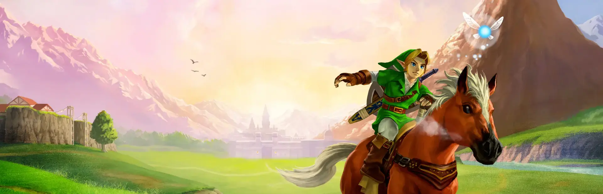 The Legend of Zelda: Ocarina of Time 3D background