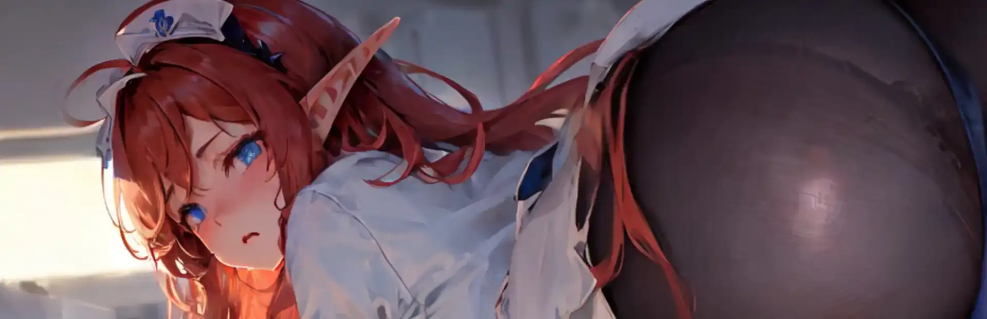 Hyper Hentai Elf Attendant background
