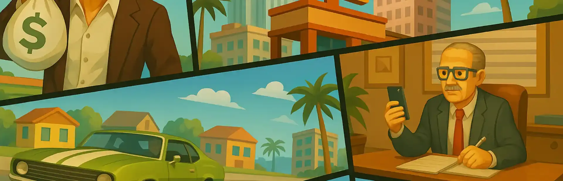 Poly Plaza Ultimate background