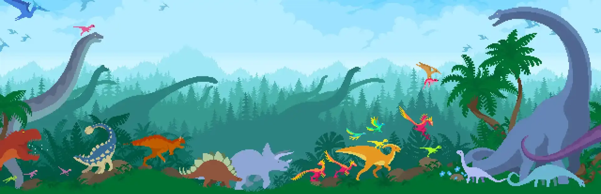 Dino Run 2 background