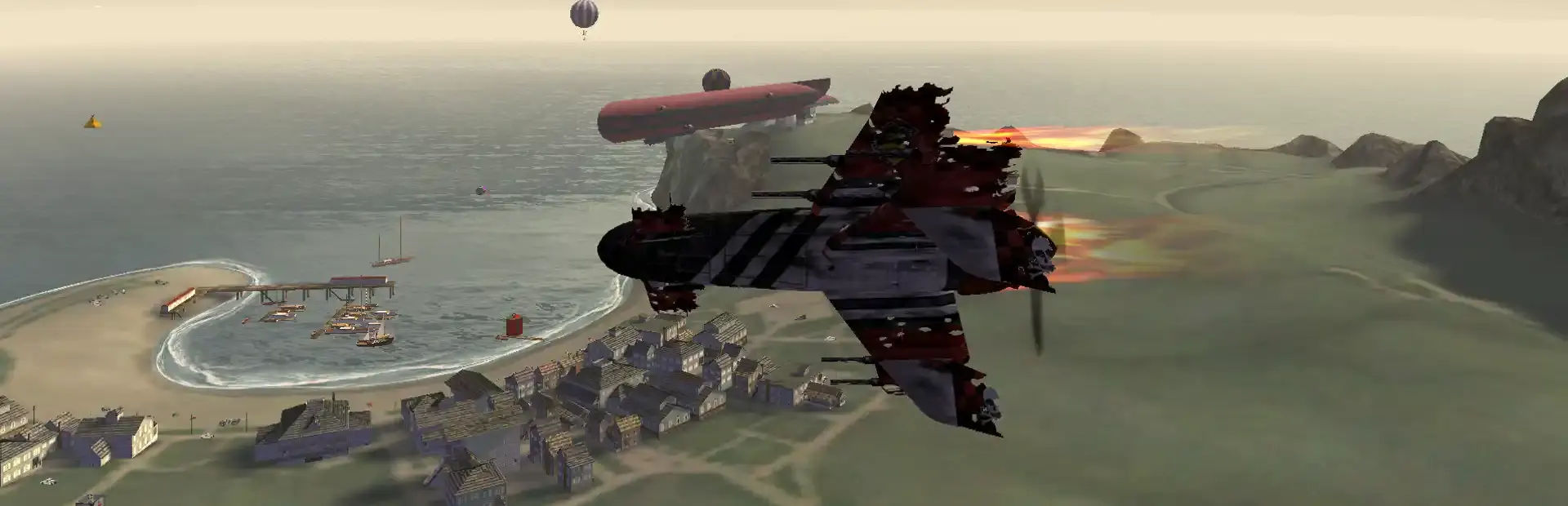 Crimson Skies: High Road to Revenge background