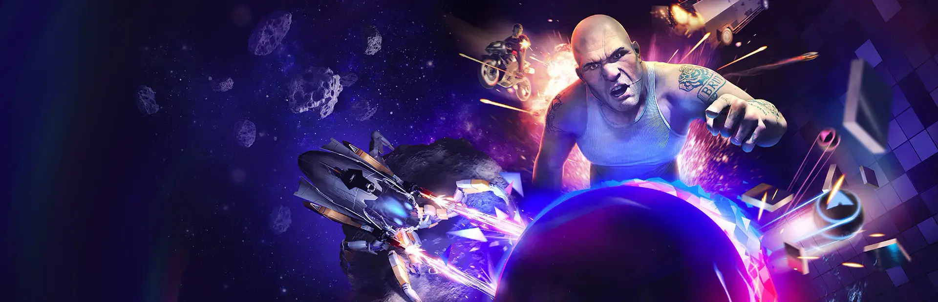 PlayStation VR Worlds background