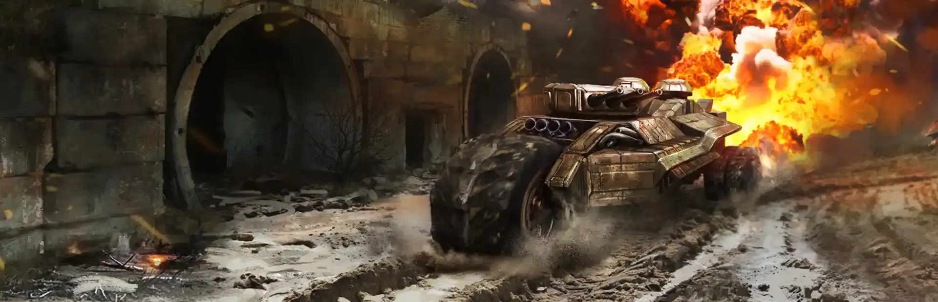 Dieselpunk Wars background