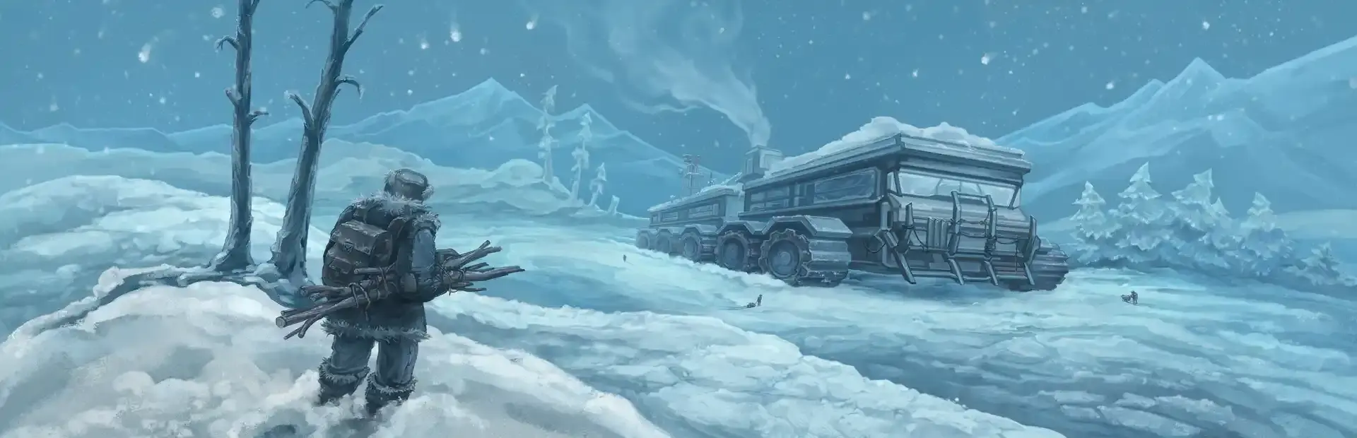 Frozen Ship background