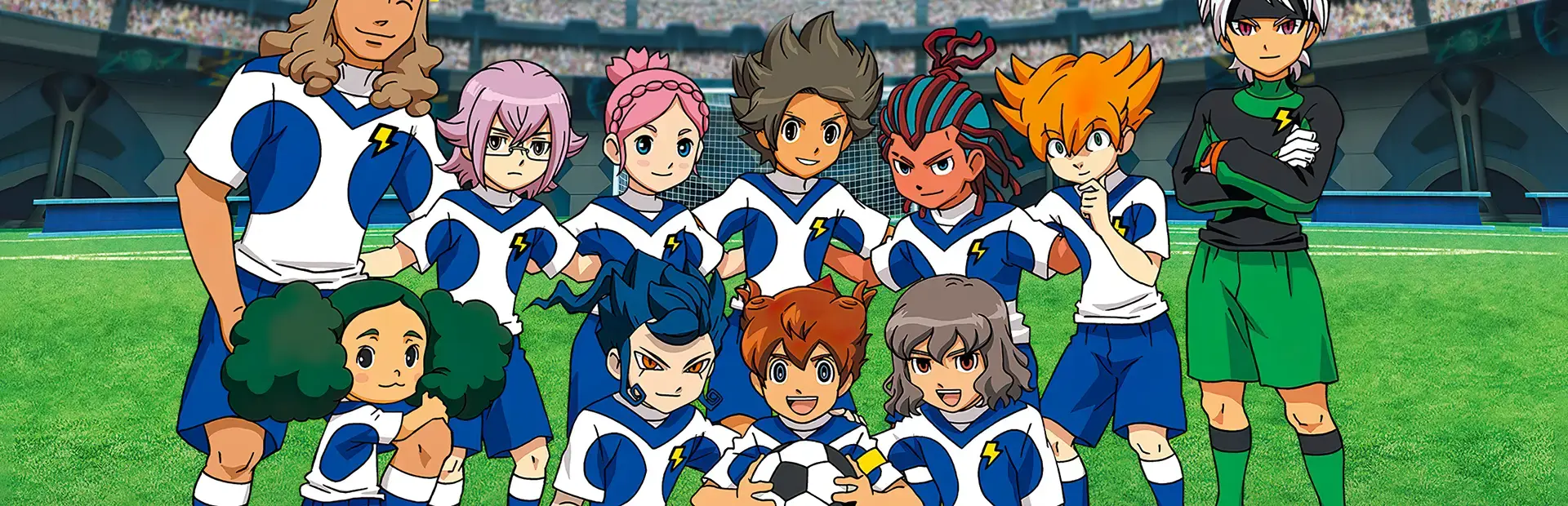Inazuma Eleven Go Galaxy: Supernova background