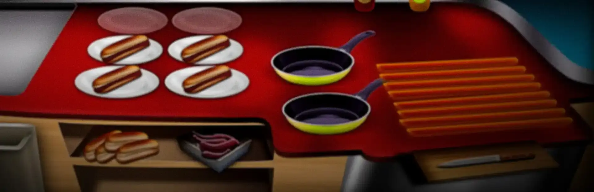 Fast Food Chef background