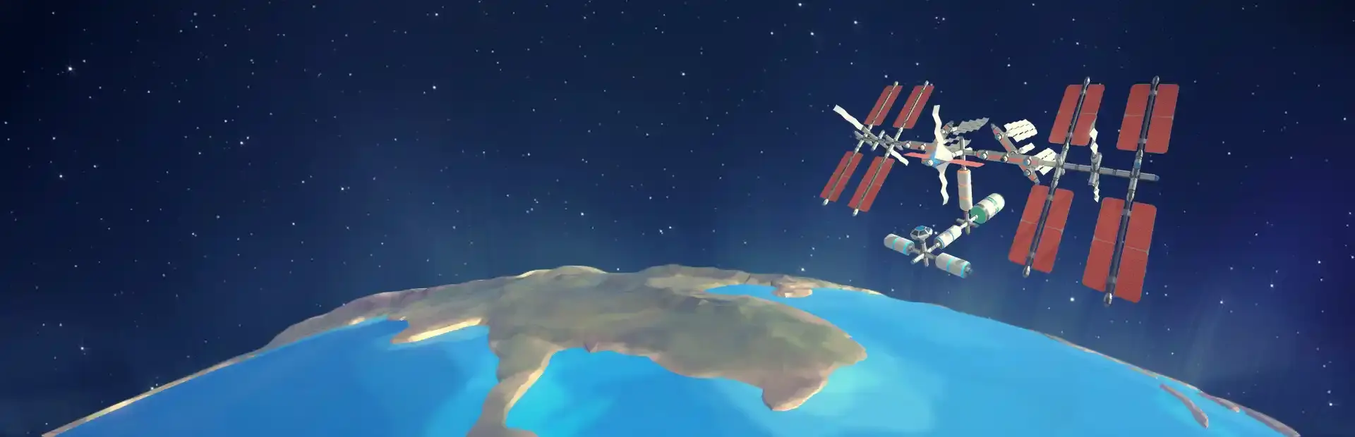 Space Station Designer background