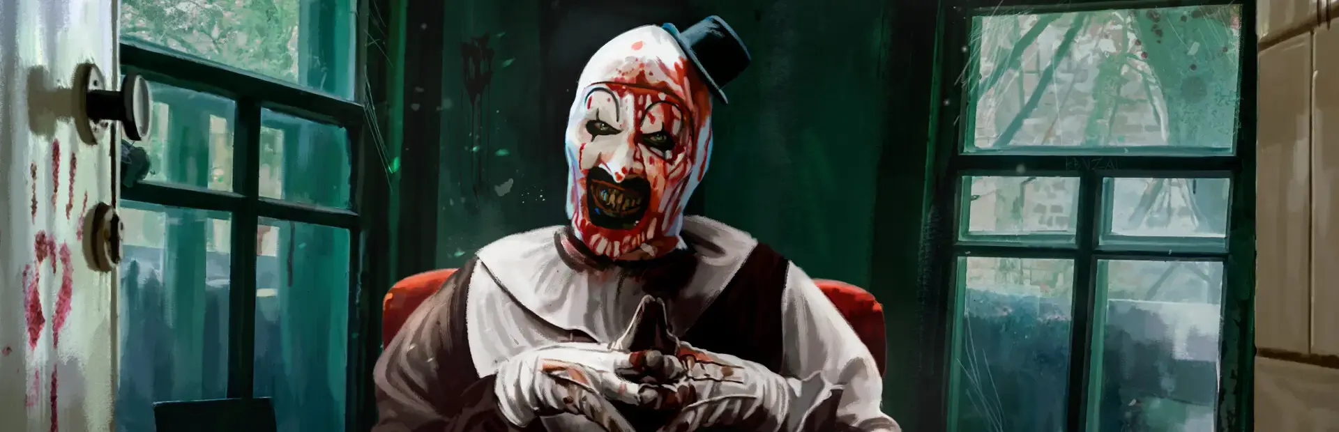 Terrifier: The ARTcade Game background