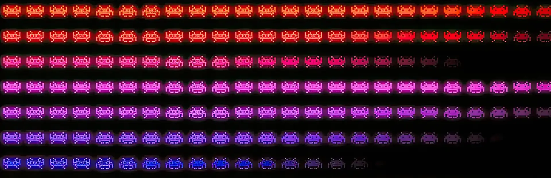 Space Invaders Extreme background