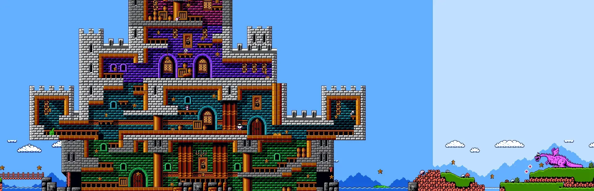 Mystery World Dizzy background