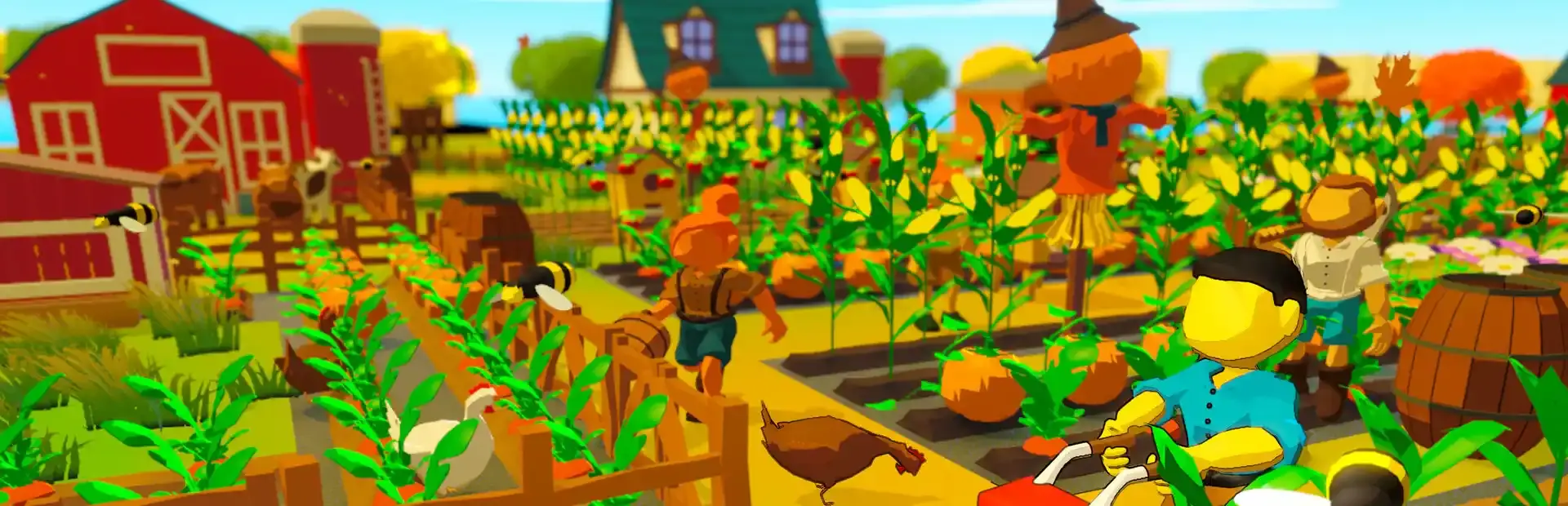 Cozy Farm Manager background