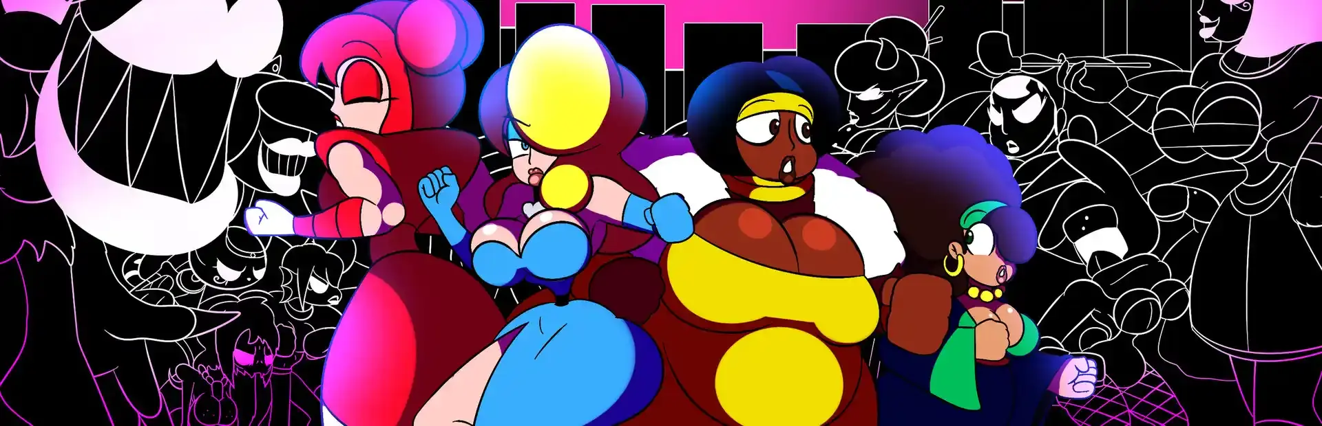 Dancin' Divas background
